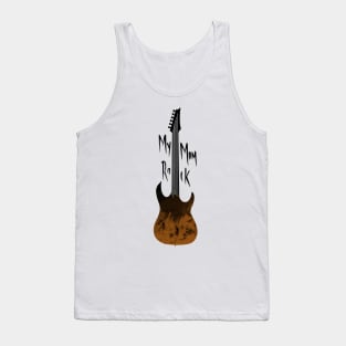 My mom rock, guitar Tank Top